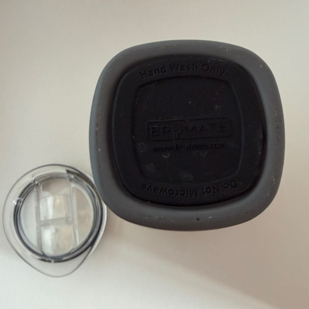 Brumate - Matte Gray - Highball Tumbler - 12oz- Travel Cup - Slider Lid - Skinny - Picture 7 of 7